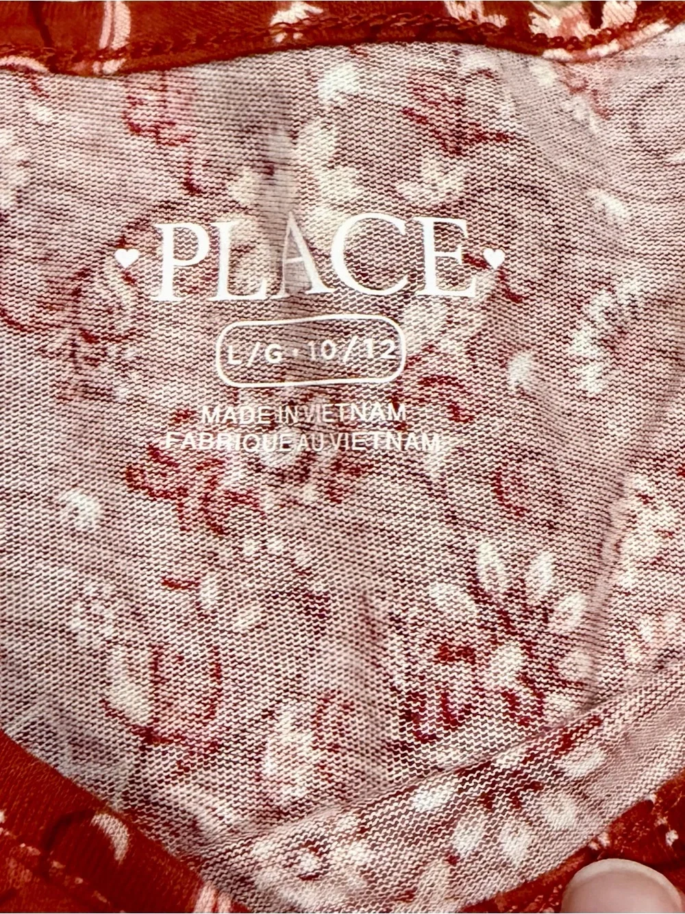 NWT Girls Sz 10-12 Floral A Line Short Sleeve Dress Children’s Place